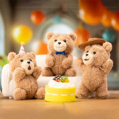 Pop Mart x Ted 2: Teddy Bear Action Series Posable Plush Keychain Blind Box (1pc) Simple Pop Mart 