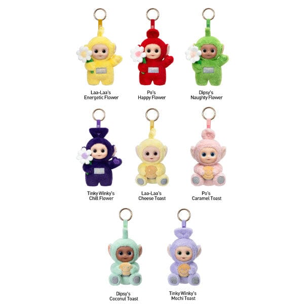 Pop Mart x Teletubbies: Say Hello Series Plush Keychain Blind Box (1pc) Simple Pop Mart 