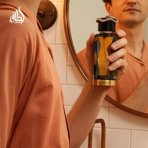 Lattafa Teriaq Intense Unisex Eau de Parfum Spray (3.4oz) Simple Lattafa 