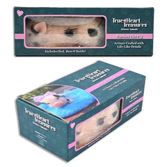TrueHeart Treasures Reborn Animals: Realistic Mini Silicone Newborn Baby Animals (Multiple Styles) Simple TrueHeart Treasures Patches The Spotted Piglet 