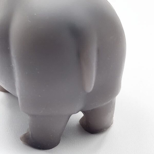 True Heart Treasures Silicone Reborn Animals: Mini Hippo Newborn Baby (Includes Bed & Bottle) Simple TrueHeart Treasures 