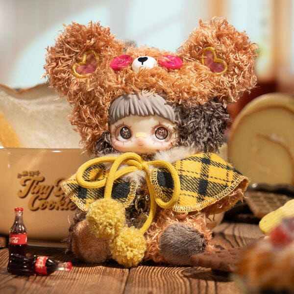 MayMei Tiny Bear Cookie Series Kawaii Plush Doll Blind Box (1pc) Simple Nommi 