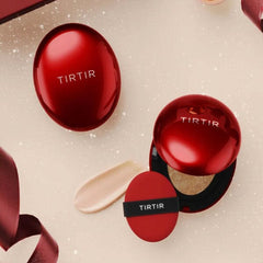 TIRTIR Korean "Mask Fit" Viral Red Cushion Semi-Matte Foundation (Multiple Shades) Simple magazineracksdirect 