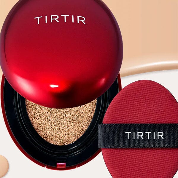 TIRTIR Korean "Mask Fit" Viral Red Cushion Semi-Matte Foundation (Multiple Shades) Simple magazineracksdirect 