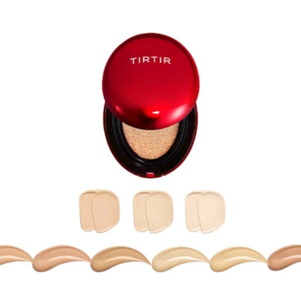 TIRTIR Korean "Mask Fit" Viral Red Cushion Semi-Matte Foundation (Multiple Shades) Simple magazineracksdirect 