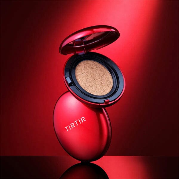 TIRTIR Korean "Mask Fit" Viral Red Cushion Semi-Matte Foundation (Multiple Shades) Simple Showcase 