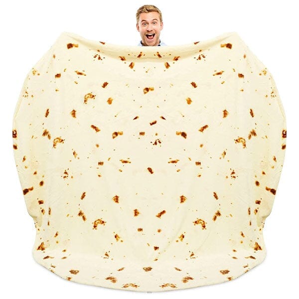 Cozy Cuddler Giant Fleece Tortilla Blanket (80") | As Seen On TikTok! | Pre-Order Preorder magazineracksdirect 