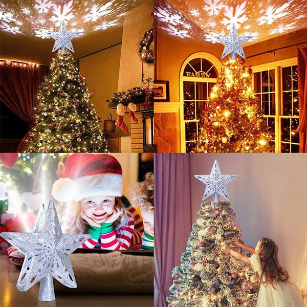 BlizzStar LED Star Christmas Tree Topper With Projector Preorder Showcase 