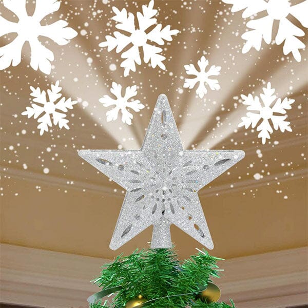 BlizzStar LED Star Christmas Tree Topper With Projector Preorder Showcase 