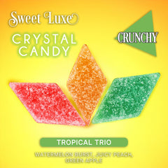 Sweet Luxe™ NEW Extra Crunchy Crystal Candy - Multiple Flavors Simple Sweet Luxe 