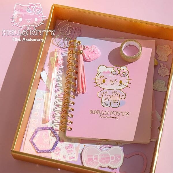 Hello Kitty x STMT 50th Anniversary DIY Journaling Set Simple magazineracksdirect 