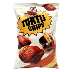 Orion Turtle Chips Korean Snacks - Chocolate Choco Churro Flavor (‎160g) Simple Orion 