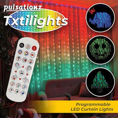 Pulsationz Bluetooth Programmable LED Curtain (6.4ft) | Pre-Order Preorder magazineracksdirect 