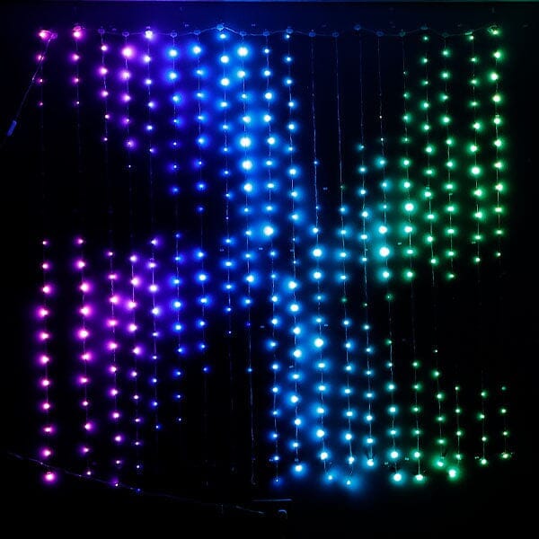 Pulsationz Bluetooth Programmable LED Curtain (6.4ft) | Pre-Order Preorder magazineracksdirect 