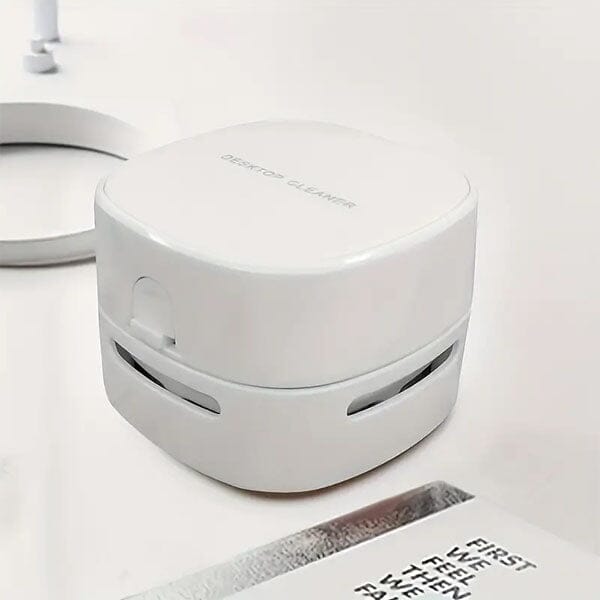 GearWaves: Mini Cube Desktop Vacuum Cleaner Simple magazineracksdirect 