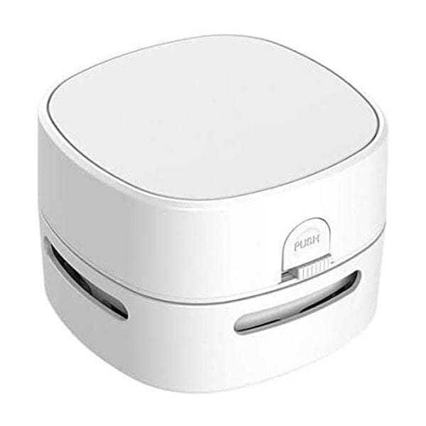 GearWaves: Mini Cube Desktop Vacuum Cleaner Simple magazineracksdirect 