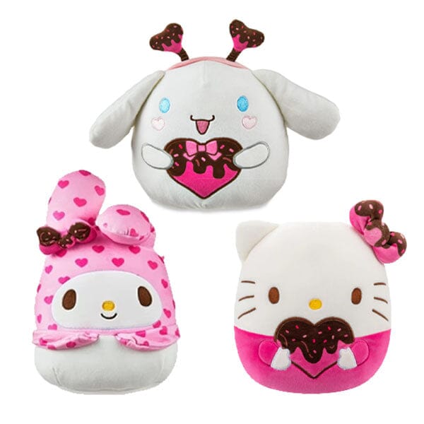 Squishmallows Super Soft Plush Toys 8" Sanrio Valentine's Day Squad (1pc) Ships Assorted Simple Squishmallows 