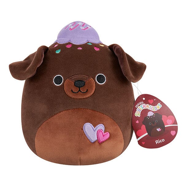 Squishmallows Super Soft Plush Toys 7.5" 2025 Valentine's Day Squad Assortment A (Characters Ship Assorted) Simple Squishmallows 