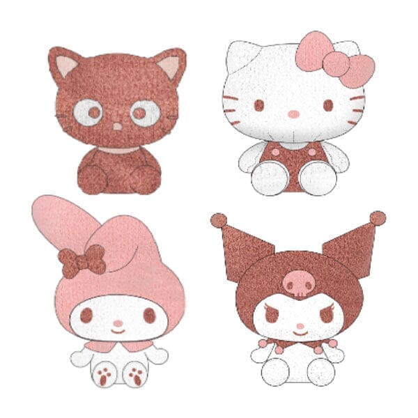 Hello Kitty And Friends: Premier Series 8" Velvet Plush Toys | Character Ships Asst. | Pre-Order Preorder magazineracksdirect 