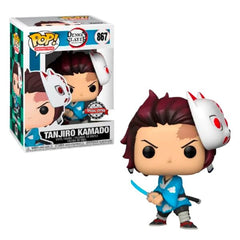 Funko POP! Demon Slayer: Tanjiro w/ Mask Simple magazineracksdirect 