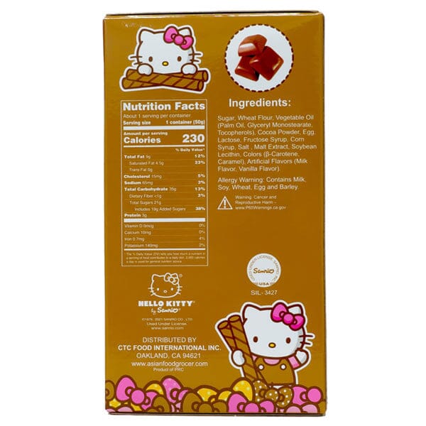 Sanrio Hello Kitty Chocolate Flavor Wafer Cookies (50g)