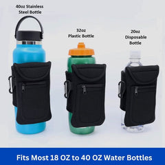 Quantum™ Magnetic Water Bottle Sleeve Gym Accessory Pouch | Pre-Order Preorder magazineracksdirect 