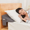 ComfiWedge | Headboard Gap Filler Pillow | Includes 2 Pockets!