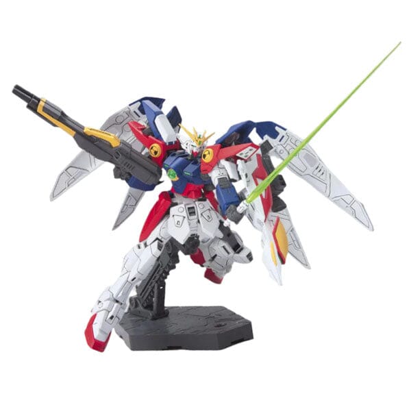 BANDAI Spirits Hobby HGAC #174 XXXG-00W0 Wing Gundam Zero 1/144 Scale 5" Model Kit Simple Gundam 