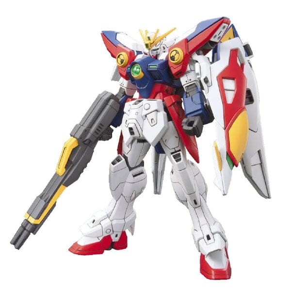 BANDAI Spirits Hobby HGAC #174 XXXG-00W0 Wing Gundam Zero 1/144 Scale 5" Model Kit Simple Gundam 