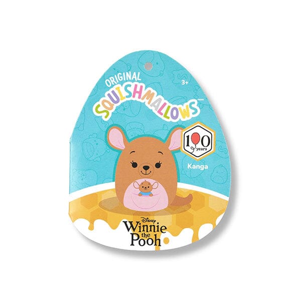 Squishmallows 8" Winnie The Pooh 100th Anniversary Kanga Plush Toy Simple Squishmallows 
