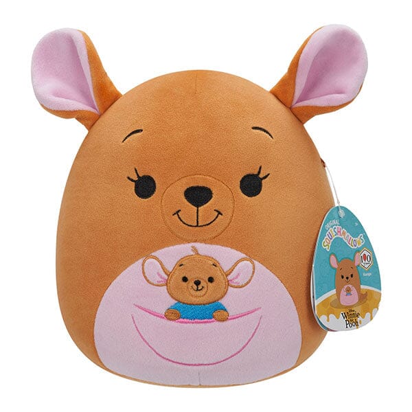 Squishmallows 8" Winnie The Pooh 100th Anniversary Kanga Plush Toy Simple Squishmallows 