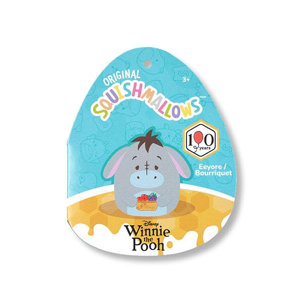 Squishmallows 8" Winnie The Pooh 100th Anniversary Eeyore Plush Toy Simple Squishmallows 