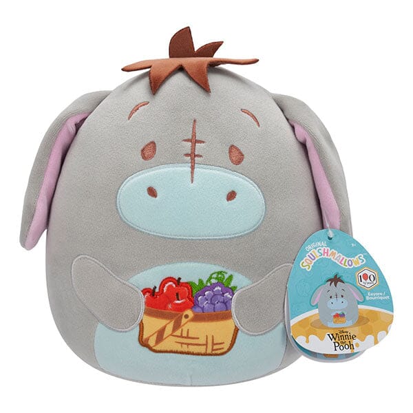 Squishmallows 8" Winnie The Pooh 100th Anniversary Eeyore Plush Toy Simple Squishmallows 