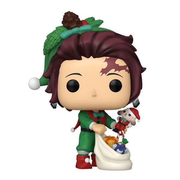 Funko Pop Plus! Demon Slayer- Tanjiro Holiday Figure Simple Funko 