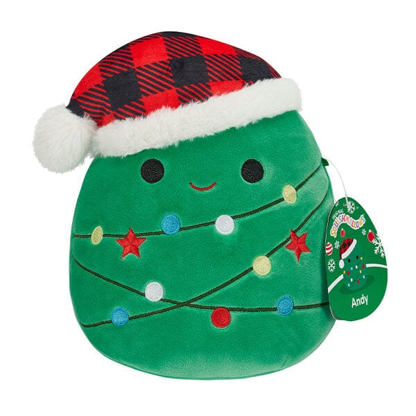 Squishmallows Plush Toys 7.5" Holiday Squad 2024 Andy The Christmas Tree Simple Squishmallows 