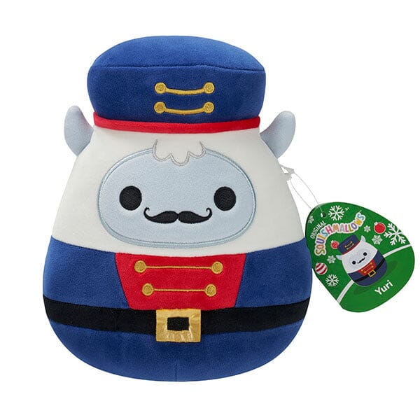 Squishmallows Plush Toys 7.5" Holiday Squad 2024 Yuri The Nutcracker Yeti Simple Squishmallows 