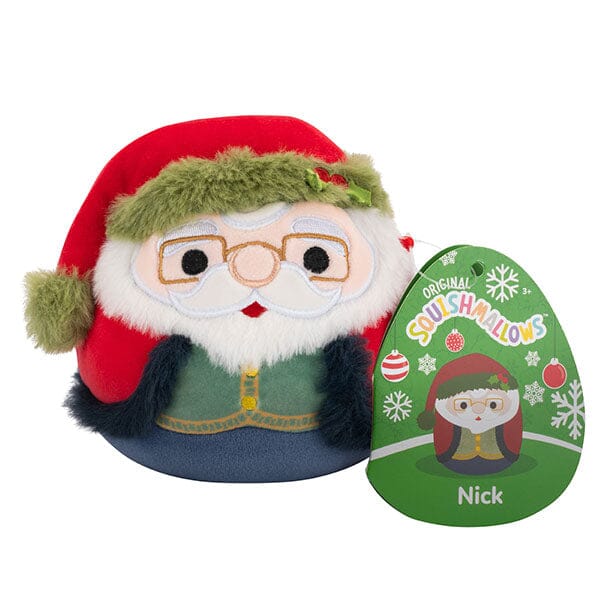 Squishmallows Plush Toys 7.5" Holiday Squad 2024 Nick The Santa Claus Simple Squishmallows 