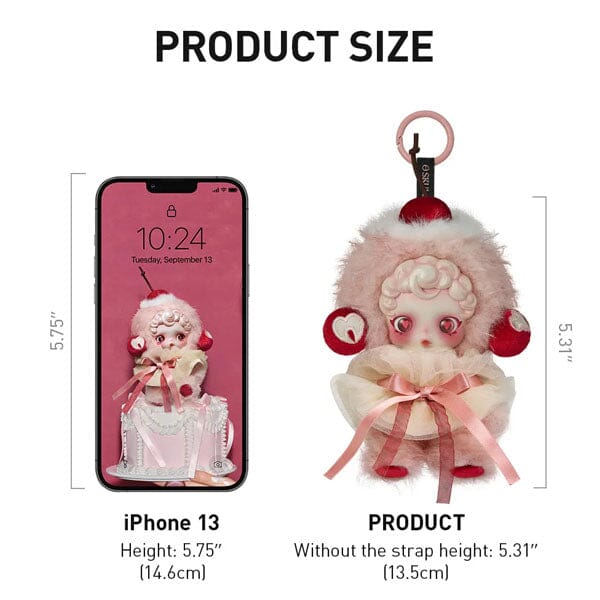 Pop Mart x Skullpanda: You Found Me! Series Plush Keychain Blind Box (1pc) Simple Pop Mart 