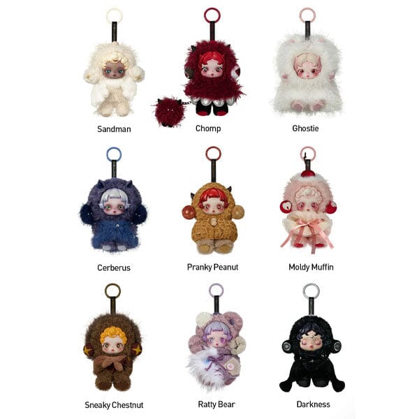 Pop Mart x Skullpanda: You Found Me! Series Plush Keychain Blind Box (1pc) Simple Pop Mart 