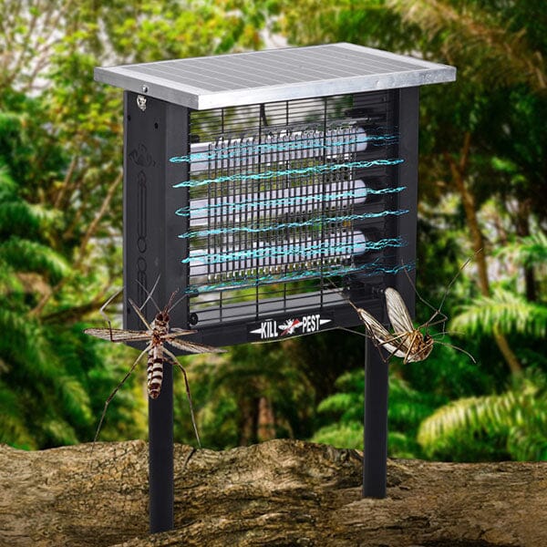 Zapperella 3-in-1 LED Solar Powered Bug Zapper Simple Exclusive 