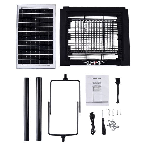 Zapperella 3-in-1 LED Solar Powered Bug Zapper Simple Exclusive 