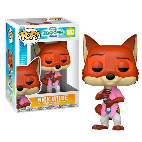 Funko Pop! Disney: Zootopia 2 - Nick Wilde Figure Simple Funko 
