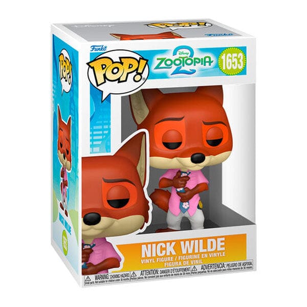 Funko Pop! Disney: Zootopia 2 - Nick Wilde Figure Simple Funko 