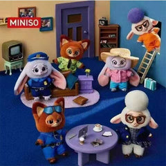 MINISO x Disney: Zootopia Series Plush Keychain Blind Box (1pc) Simple MINISO 