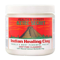 Aztec Secret Indian Healing Clay (1 LB) | Deep Pore Cleansing Facial & Body Mask - Showcase