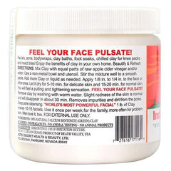 Aztec Secret Indian Healing Clay (1 LB) | Deep Pore Cleansing Facial & Body Mask - Showcase