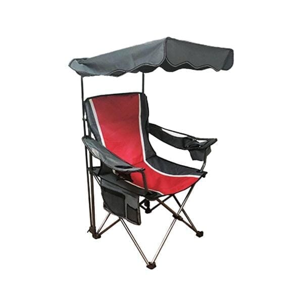 Outdoor Folding Chair Portable Camping Fishing Chair with Canopy High  Backrest Beach Observational Drawing Painting Studio Stool