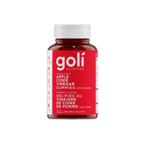 Goli Apple Cider Vinegar Gummies | 60pcs Simple magazineracksdirect 