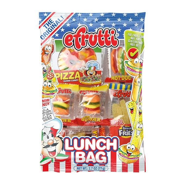 efrutti Gummy Candy Bags (12pc) | Multiple Styles Simple magazineracksdirect Lunch Bag 