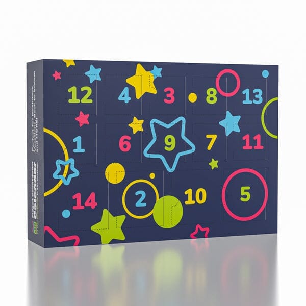 14 Day Fidget Toy Countdown Calendar (14pcs) Simple magazineracksdirect 